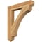 Ekena Millwork Legacy Arts & Crafts Rough Sawn Bracket, Western Red Cedar, 6"W x 40"D x 44"H BKT06X40X44LEC03RWR - alternate 1